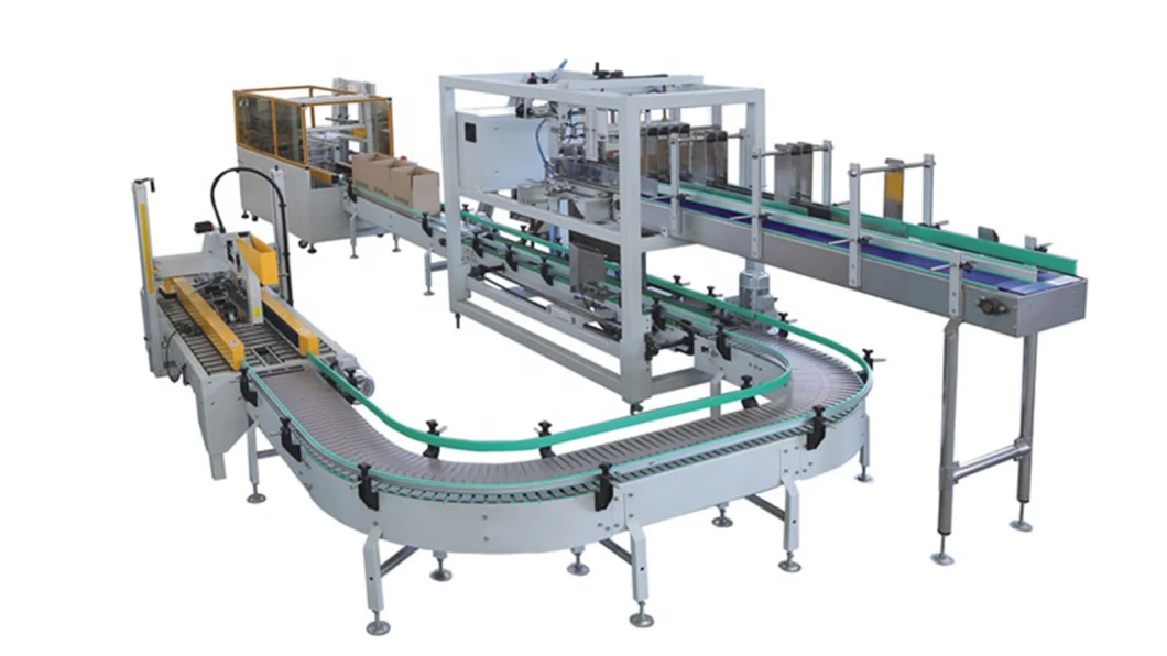 Automatic Case Packer Case Packing Machine, Carton Packer for Juice Bottle