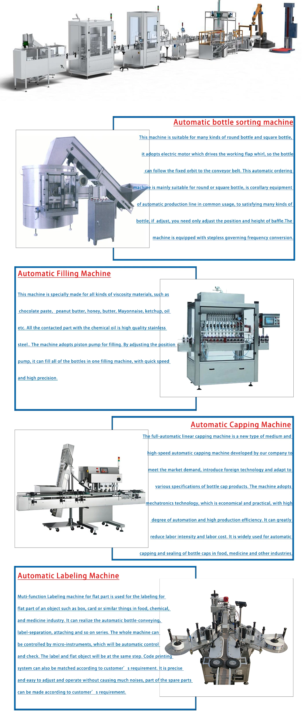 150ml to 1000ml Automatic Olive Engine Cooking Oil Equipment Machinery Oil Filling Capping Labeling Sealing Machine