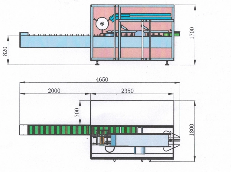 Automatic High Speed Blister Bottle Pharmaceutical/Food/Dessert/Paper Tissue/Powder/Packet Cartoning Machine Box Carton Packing Packaging Cartoner Machine