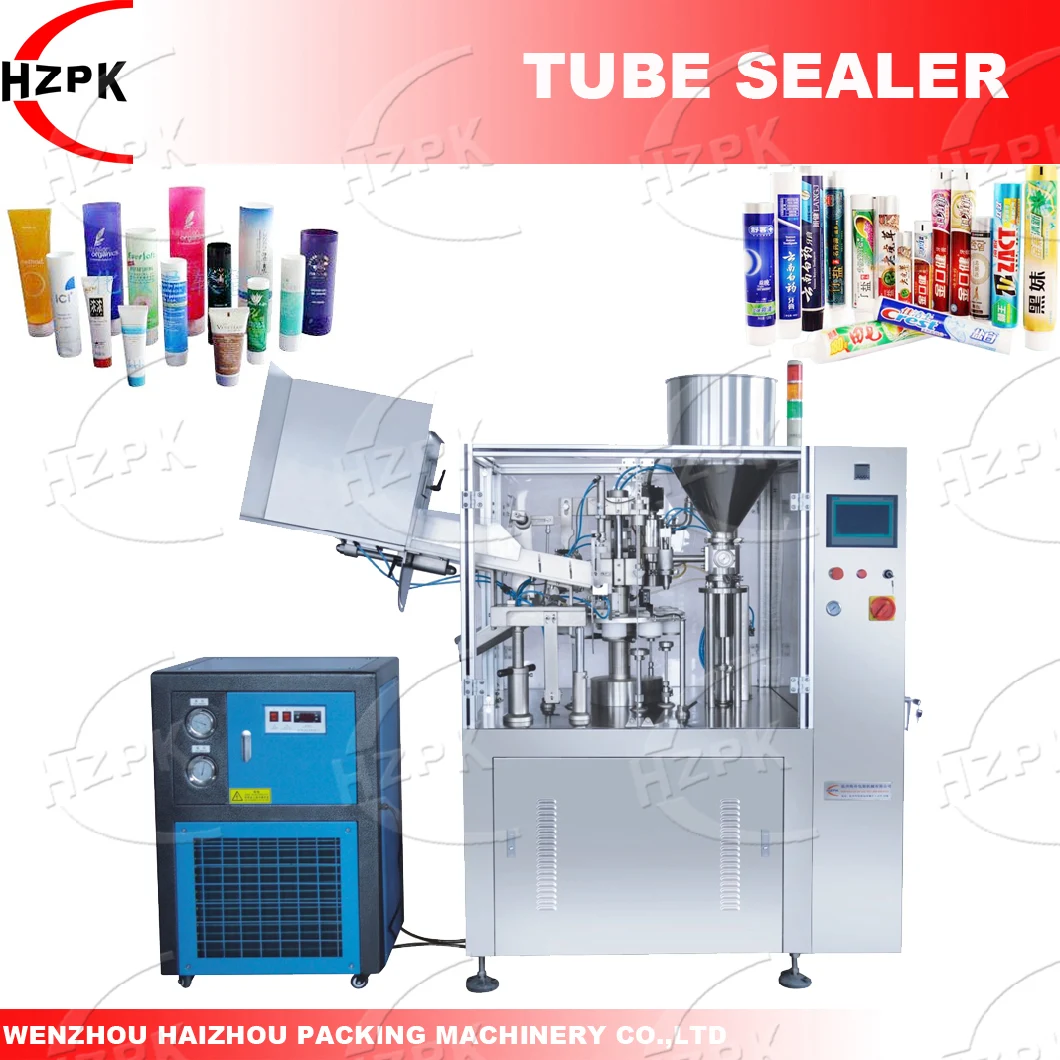 Automatic Fully Plastic Tube Filler Filling and Sealing Machine Sealer